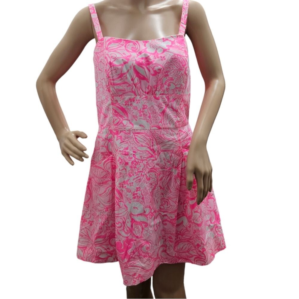 Lilly Pulitzer Pink Floral Mini Dress
